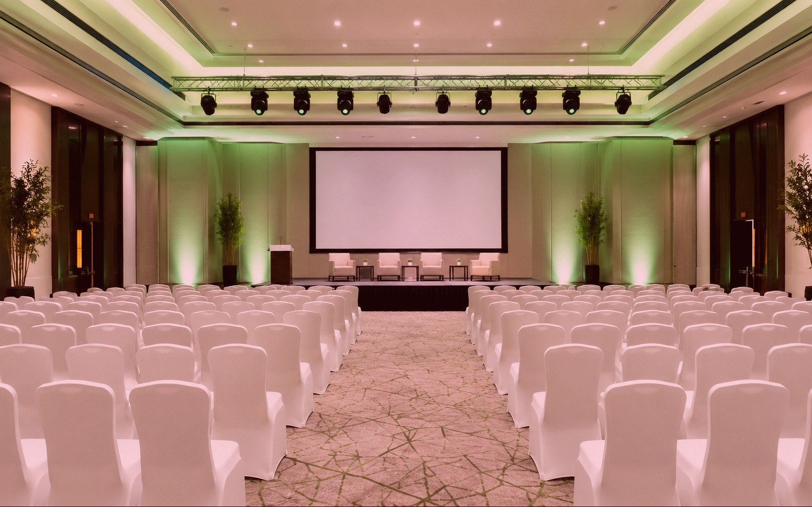 Different event venue options displayed in a professional format